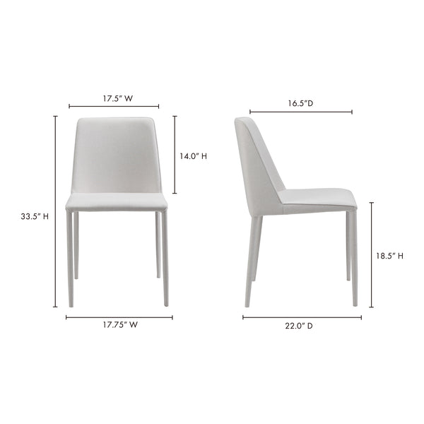 Moe's Nora Dining Chair - Set of 2