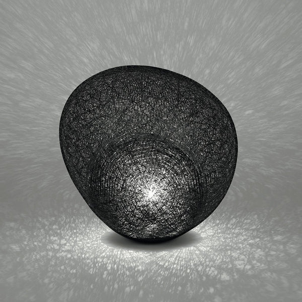 Yamagiwa Mayuhana Yugami Floor Light Black 