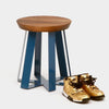 ARTLESS ARS Stool Walnut Facebook Blue 