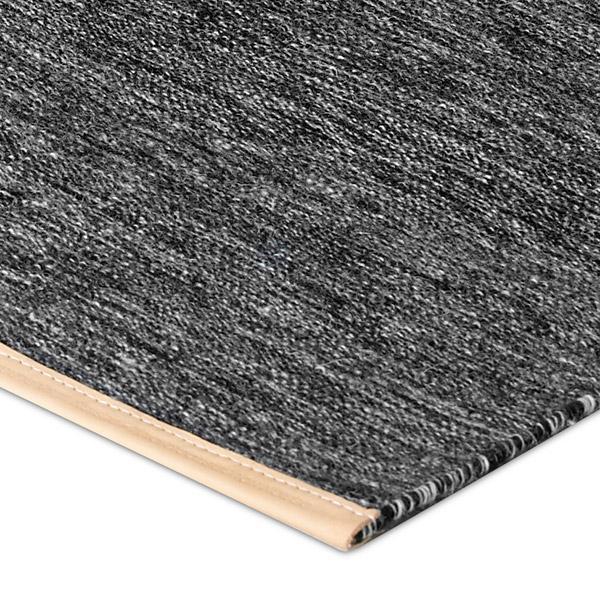 DESIGN HOUSE STOCKHOLM Bjork Wool & Cotton Rugs Small Dark Grey 