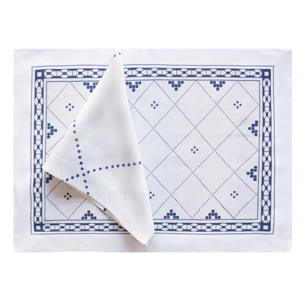 Huddleson Anfa Linen Placemat - Set of 2