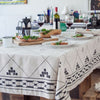 Huddleson Anfa Linen Tablecloth - Rectangle