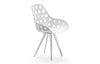 Kubikoff Angel Contract Dimple Chair White Chromium Plated No Seat Pad