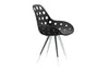 Kubikoff Angel Dimple Chair Black No Seat Pad 