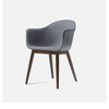 Audo Harbour Dining Arm Chair - Wood - Upholstered