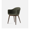 Audo Harbour Dining Arm Chair - Wood - Upholstered