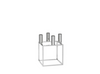 byLassen Kubus 4 Candleholder