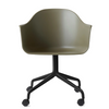 Audo Harbour Arm Chair - Casters - Shell