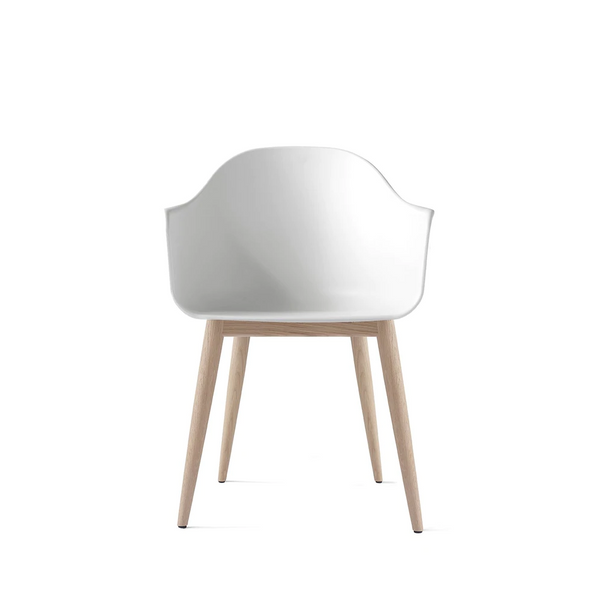 Audo Harbour Dining Arm Chair - Wood - Shell