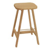 Another Country Bar Stool Three Oak 18.6" W x 17.7” D x 25.6” H 