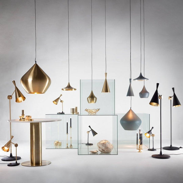 Tom Dixon Beat Pendant - Tall Black 