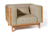 Skargaarden Skanör Lounge Armchair Beige Heather Chine Weatherproof Cover 