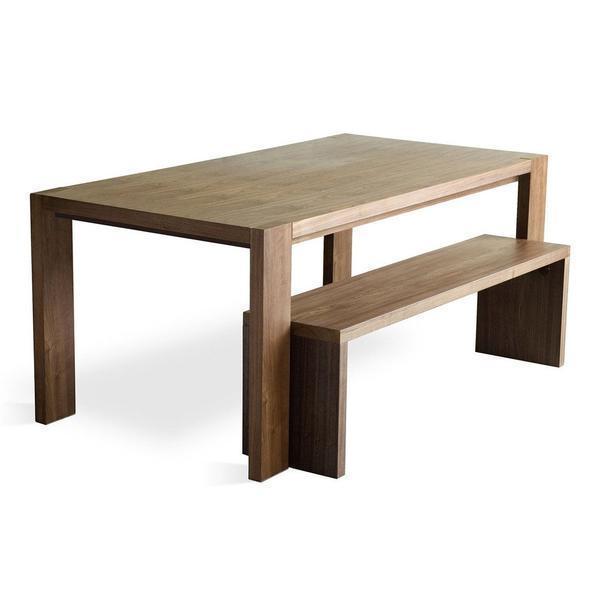 GUS Plank Bench Walnut 