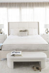 Bernhardt Axiom Upholstered Low Panel Bed