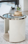 Bernhardt Axiom Round Chairside Table