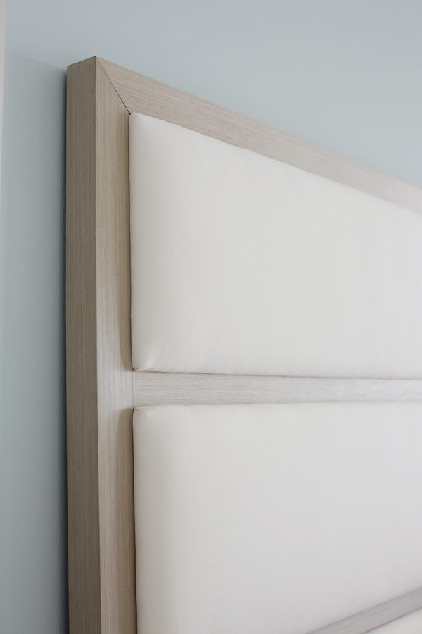 Bernhardt Axiom Upholstered Panel Bed