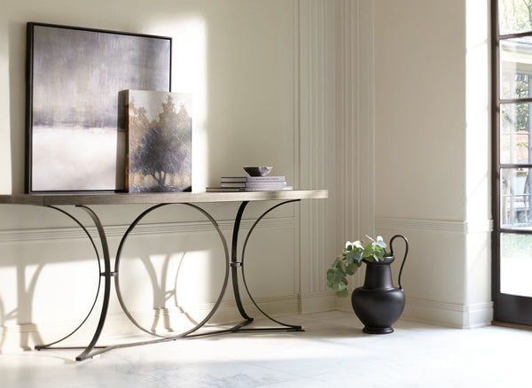 Berhardt Canyon Ridge Metal Console Table