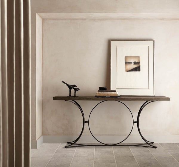 Berhardt Canyon Ridge Metal Console Table