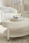 Bernhardt East Hampton Oval Cocktail Table