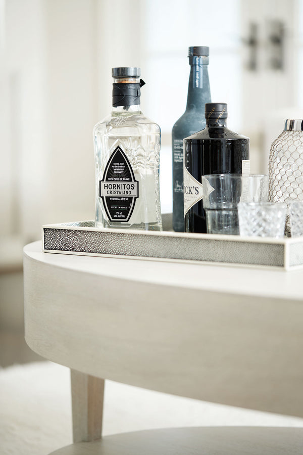Bernhardt East Hampton Oval Cocktail Table