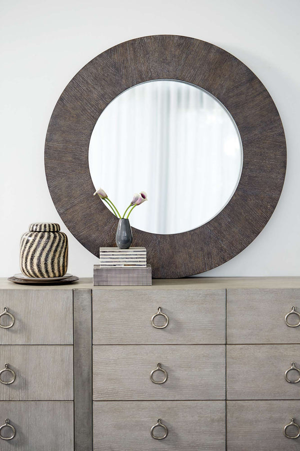 Bernhardt Linea Round Mirror