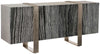 Bernhardt Linea Black Forest Marble Entertainment Console