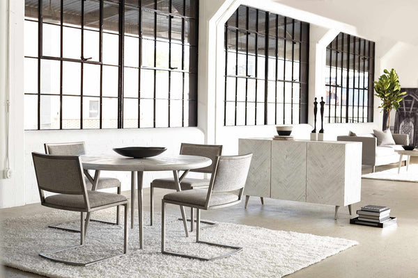 Bernhardt Loft Ames Metal Side Chair