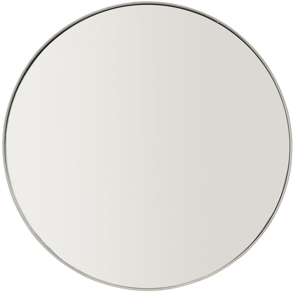 Bernhardt Loft Oakley Round Metal Mirror
