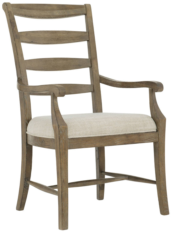 Bernhardt Rustic Patina Ladderback Armchair