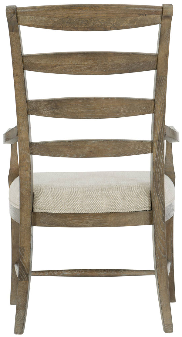 Bernhardt Rustic Patina Ladderback Armchair