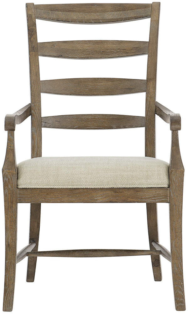 Bernhardt Rustic Patina Ladderback Armchair