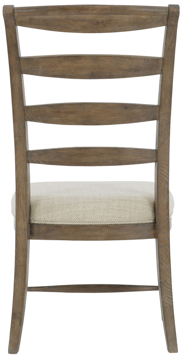 Bernhardt Rustic Patina Ladderback Sidechair