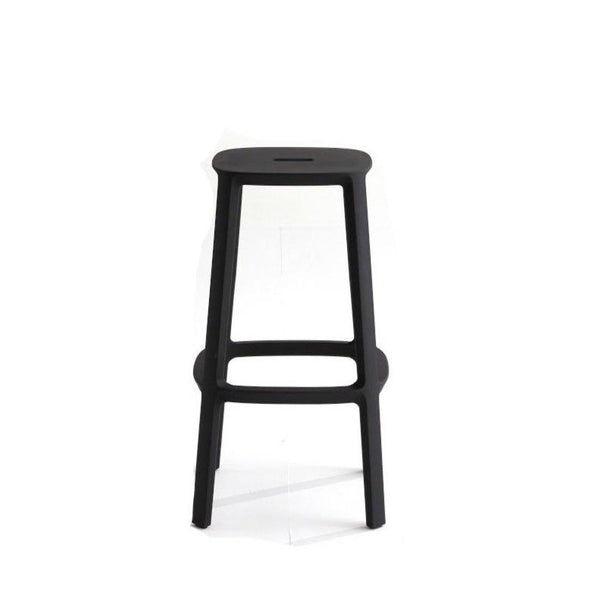 TOOU Cadrea Bar Stool Dark Brown No Seat Pad 