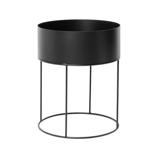 Ferm Living Plant Box Round Black 