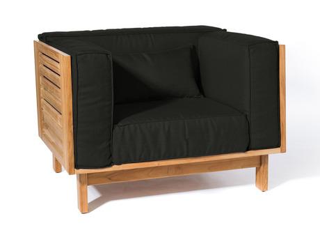 Skargaarden Skanör Lounge Armchair Beige Heather Chine Weatherproof Cover 