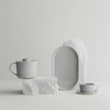 Blomus Sablo Ceramic Stoneware Tea Cups & Saucers - Set of 2