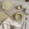 Blomus Sablo Ceramic Stoneware Oval Serving Plate