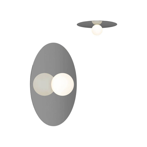 Pablo Bola Disc Wall/Ceiling Light Brass Medium 