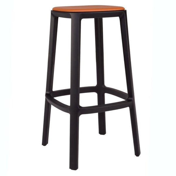 TOOU Cadrea Counter Stool White Black 