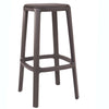 TOOU Cadrea Counter Stool Dark Brown Coffee 