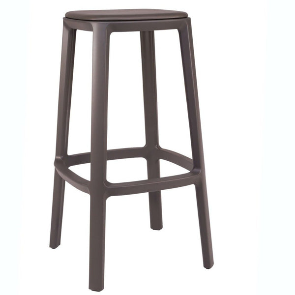 TOOU Cadrea Counter Stool White Black 