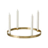 Ferm Living Circle Candle Holder Small Brass 