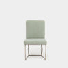 Artless C2 Dining Chair Celadon Velvet Chrome 