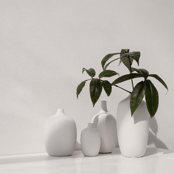 Blomus Ceola Ceramic Vase - 3 inchx5 inch