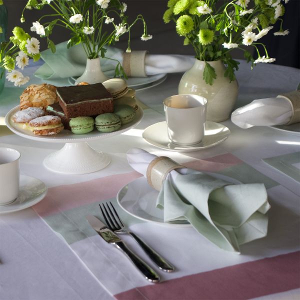Huddleson Cinta Border Linen Napkin - Set of 2