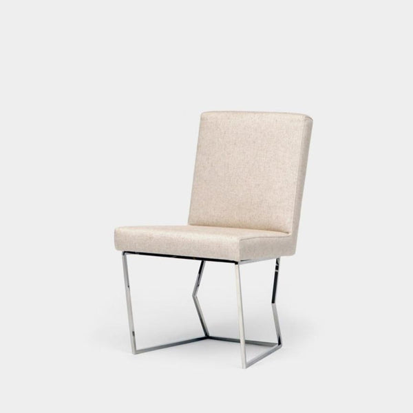 Artless C2 Dining Chair Hopsack Linen Matte Black 