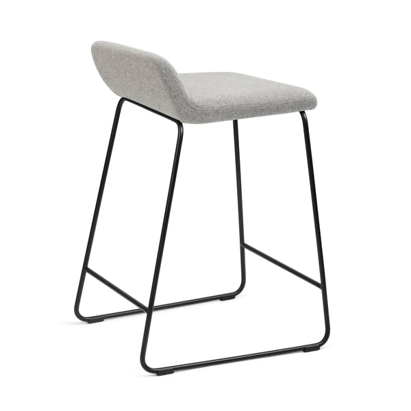 M.A.D. Lolli II Counter Stool Light Grey / Black 