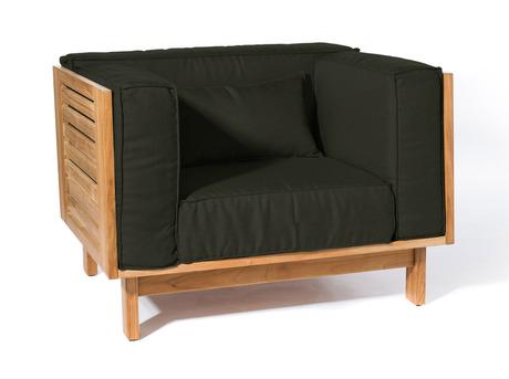 Skargaarden Skanör Lounge Armchair Beige Heather Chine Weatherproof Cover 