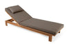 Skargaarden Skanör Sun Lounger Dark Beige Heather Grey Without Wheel Waterproof Cover