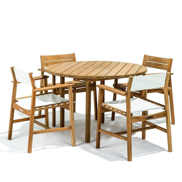 Skargaarden Djuro Armchair - Teak & Fabric Teak 